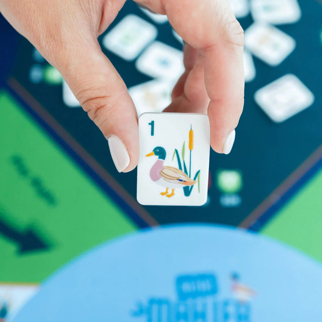 Mini Mahjer Mahjong Game - Woodlands Edition