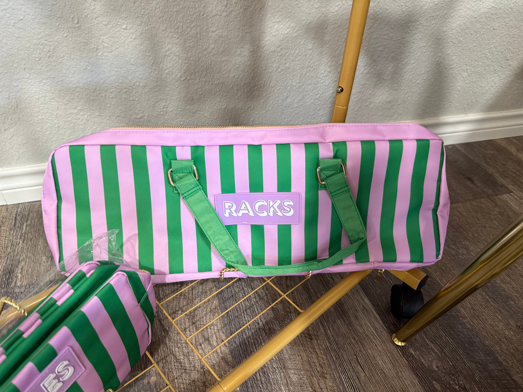 Mahjong Mat and Rack Bag | Fits 20" Racks + Folded Mat