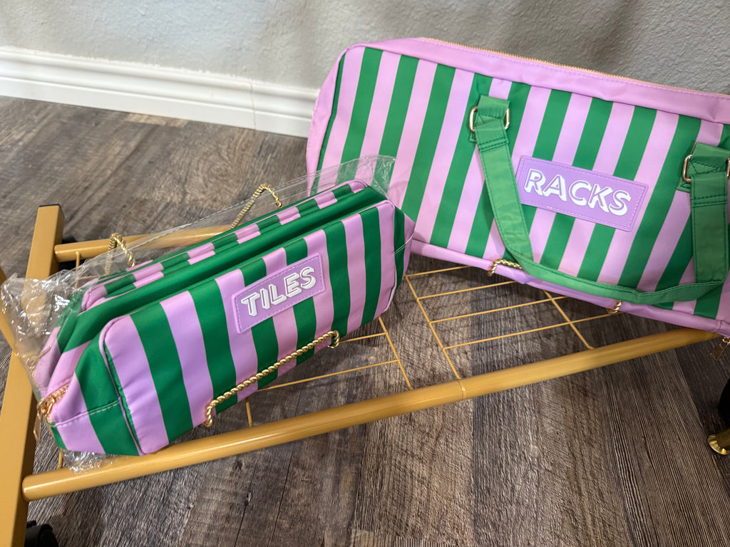 Premium Mahjong Tile Bags | Fits Most Large Tile Sets