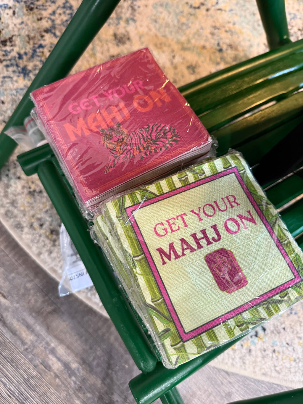 Mahjong Cocktail Napkin