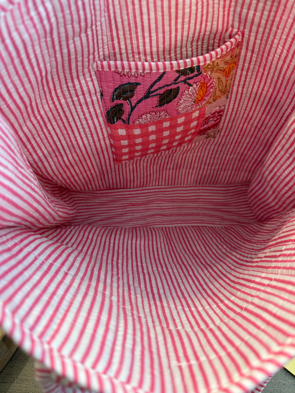 Quilted Bag - Palm Trees and Leopards!