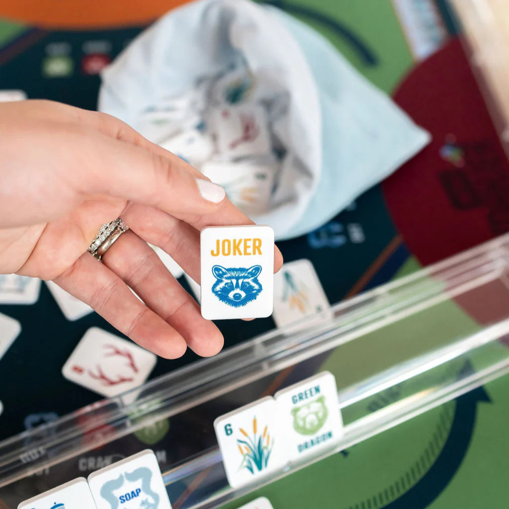 Mini Mahjer Mahjong Game - Woodlands Edition