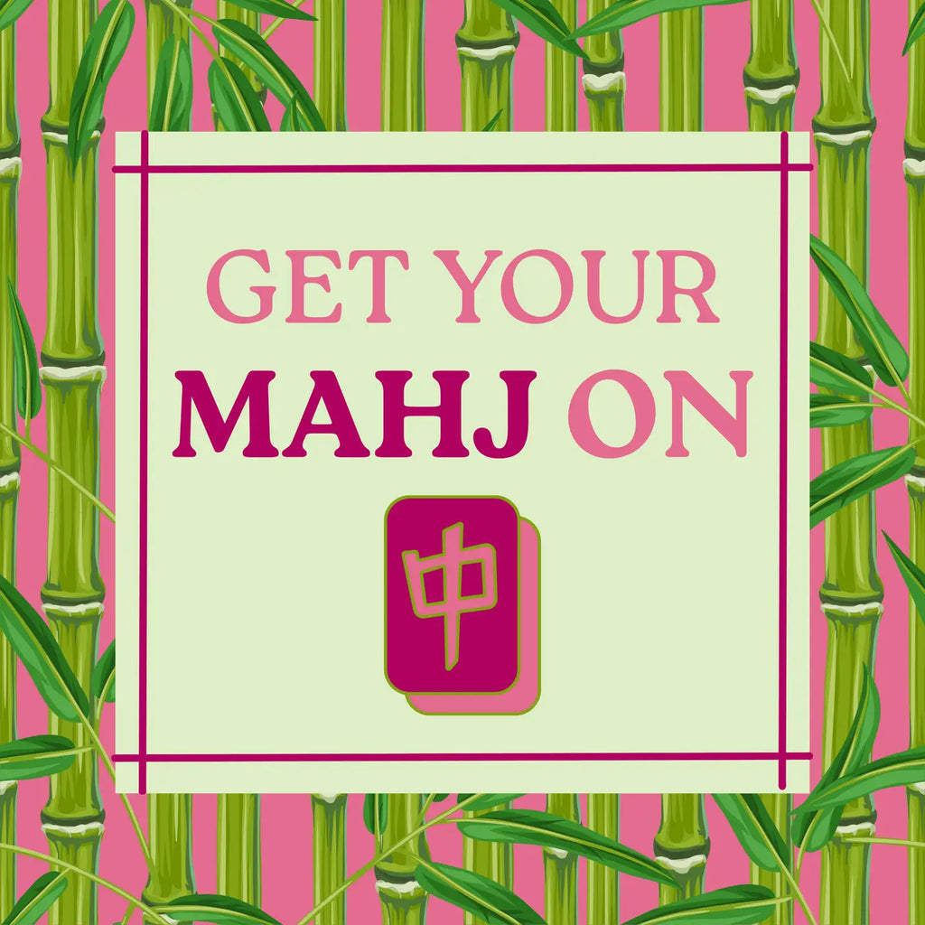 Mahjong Cocktail Napkin