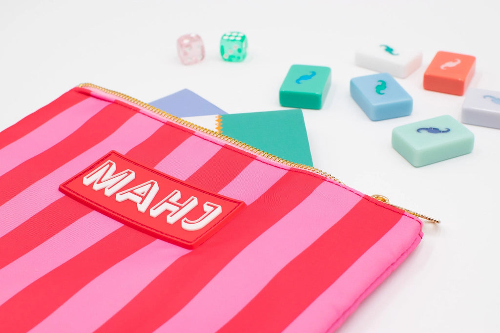 Premium Mahjong Card & Accessory Bag