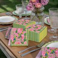 Parrot Floral Napkins - Perfect for your game night!