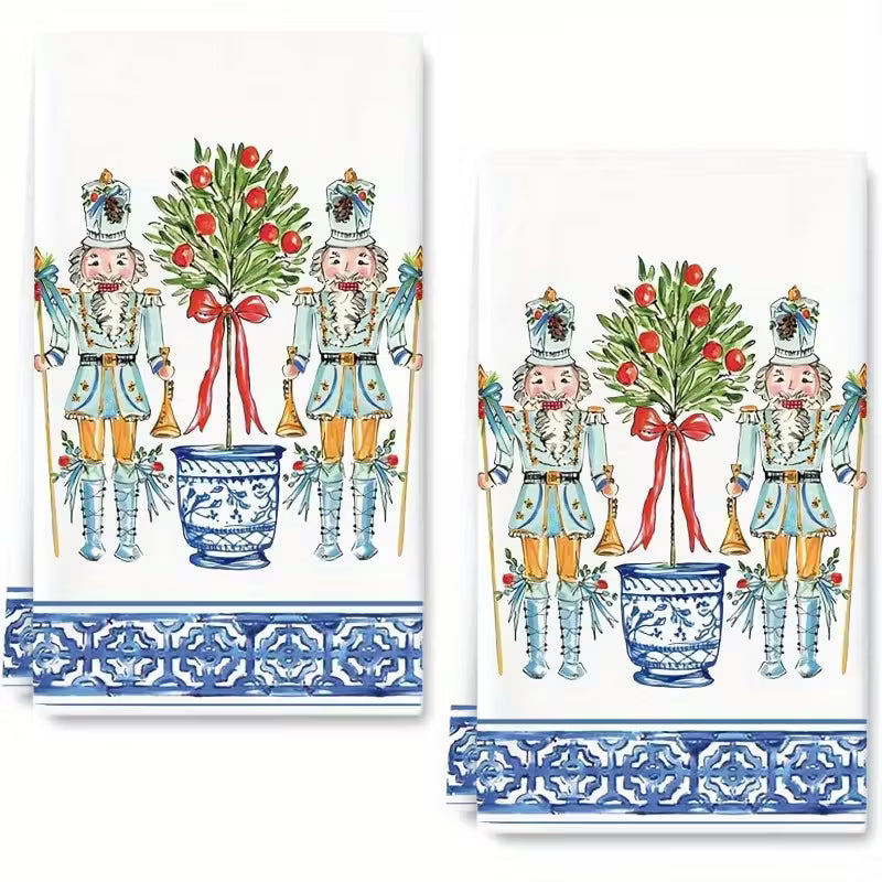 Nutcracker Holiday Kitchen Towel